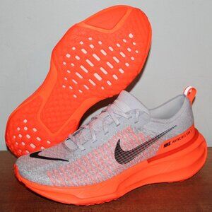 Nike ZoomX Invincible Run Flyknit 3 Mens 8 Pure Platinum Black